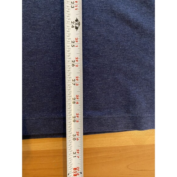 Polo Ralph Lauren Polo Shirt Mens XXL Blue Classic Fit Flesh Pony Long Sleeve - Picture 7 of 8